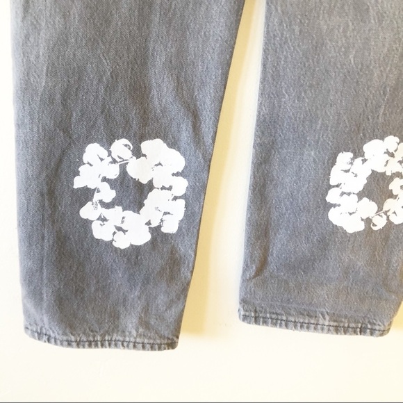 Levi's x Denim Tears Cotton Wreath Jeans sz 30 - Picture 10 of 13